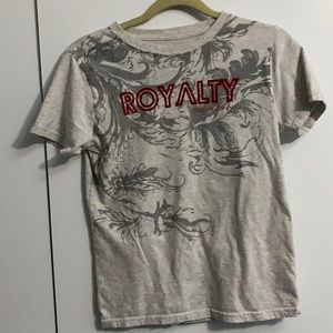 Limited edition Unused velvet royalty shirt boys
